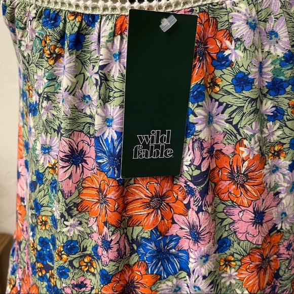 Wild Fable Cottagecore Ruffle Dress - Picture 5 of 6